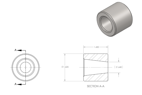 post-tension barrel chuck half inch