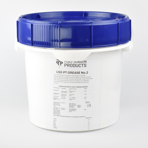 2.5 gallon post tension cable grease